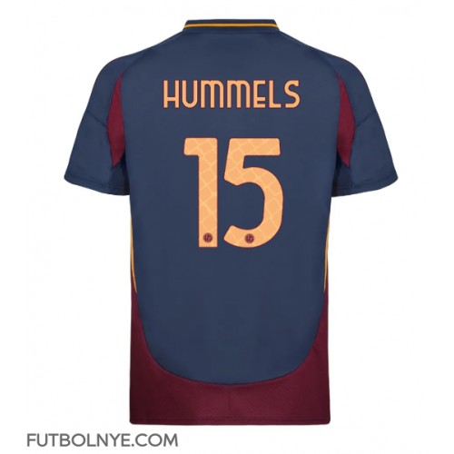 Camiseta AS Roma Mats Hummels #15 Tercera Equipación 2024-25 manga corta